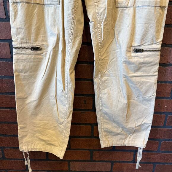 Rag & Bone Beige Kai Flight Trousers Size 6 - Cotton Utilitarian/Military Cargo - Picture 12 of 16